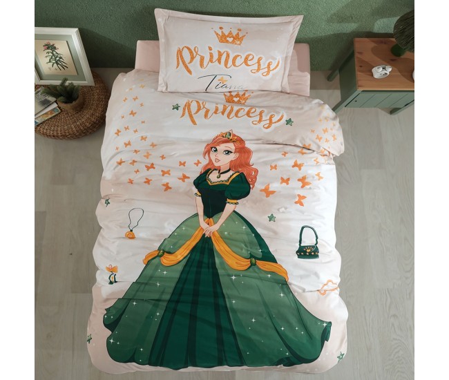 Lenjerie de pat ranforce 100% bumbac - o persoana (tiana)